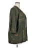 R&M Richards 100% Acetate Green Kimono Size 18 - photo 4