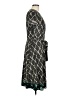 Donna Morgan Argyle Black Casual Dress Size 14 - photo 4