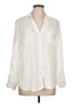Alexander Jordan 100% Rayon Ivory Long Sleeve Blouse Size L - photo 1