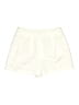 Express Solid Ivory Shorts Size 10 - photo 1