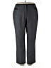 DressBarn Chevron-herringbone Gray Dress Pants Size 18 - photo 1