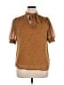 Assorted Brands Gold Short Sleeve Blouse Size XXL - photo 1