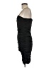 LOVE X DESIGN Solid Black Cocktail Dress Size M - photo 5