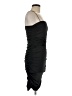 LOVE X DESIGN Solid Black Cocktail Dress Size M - photo 4