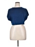 Shein Blue Short Sleeve T-Shirt Size 12 - photo 1