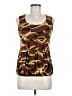 New Directions Brown Sleeveless Blouse Size M (estimated) - photo 1