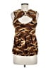 New Directions Brown Sleeveless Blouse Size M (estimated) - photo 2
