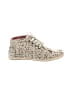 TOMS Paisley Animal Print Ivory Tan Ankle Boots Size 9 - photo 1