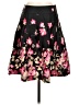 George Floral Black Casual Skirt Size 4 - photo 1