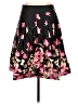 George Floral Black Casual Skirt Size 4 - photo 2