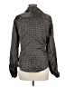 Allison Morgan 100% Polyester Gray Long Sleeve Polo Size M - photo 2