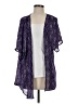 Liz Claiborne 100% Polyester Purple Kimono Size S (tall) - photo 1