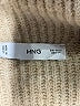 MNG Stripes Tan Turtleneck Sweater Size S - photo 7