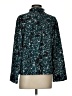 Elizabeth and James 100% Polyester Teal Long Sleeve Blouse Size XS - photo 2