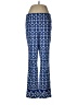 Tribal Print Blue Casual Pants Size 8 - photo 1