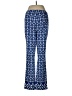Tribal Print Blue Casual Pants Size 8 - photo 2