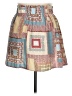 Stylewe 100% Polyester Graphic Blue Casual Skirt Size 1X - photo 1