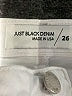 Just Black White Jeans Size 26 waist - photo 4