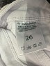 Just Black White Jeans Size 26 waist - photo 5