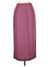 Olivia Matthews 100% Polyester Solid Burgundy Formal Skirt Size 6 - photo 1