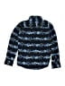 Roebuck & Co. 100% Cotton Print Blue Long Sleeve Button-Down Shirt Size 10 - 12 - photo 2