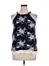 Le Lis 100% Rayon Blue Sleeveless Blouse Size 2X - photo 1