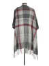 Quagga 100% Acrylic Gray Poncho One size - photo 2