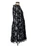 Harper 100% Polyester Paisley Black Casual Dress Size 12 - photo 4