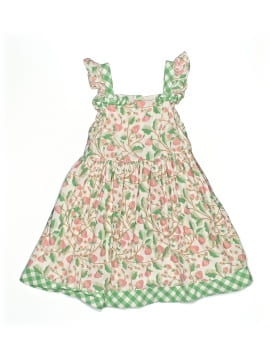 slim fit dress slacks Green Embroidered Cotton A-Line Midi Dress main image 1