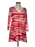 Lynn Ritchie Silver 100% Nylon Red Kimono Size S - photo 1