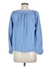 J.Crew Blue Long Sleeve Blouse Size M - photo 2