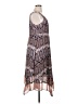Catherines 100% Polyester Paisley Brown Casual Dress Size 0X - photo 4