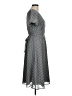 ModCloth 100% Polyester Polka Dots Gray Casual Dress Size M - photo 4
