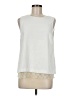 Katherine Barclay 100% Polyester Ivory Sleeveless Blouse Size M - photo 1