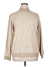 Calvin Klein Houndstooth Tan Turtleneck Sweater Size XL - photo 1