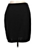 Classiques 100% Merino Wool Solid Black Wool Skirt Size L - photo 2