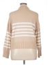 TRUTH BY REPUBLIC Stripes Tan Turtleneck Sweater Size 1X (estimated) - photo 2