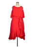 Eliza J 100% Polyester Solid Red Cocktail Dress Size 18 - photo 1