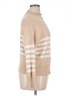 TRUTH BY REPUBLIC Stripes Tan Turtleneck Sweater Size 1X (estimated) - photo 4