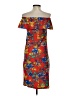 Emme Jordan Tropical Red Cocktail Dress Size S - photo 2