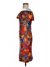 Emme Jordan Tropical Red Cocktail Dress Size S - photo 5