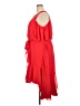 Eliza J 100% Polyester Solid Red Cocktail Dress Size 18 - photo 5