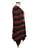 Peck & Peck Marled Stripes Graphic Maroon Brown Pullover Sweater Size M - photo 4