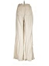 Happily Grey Metallic Gold Casual Pants Size M - photo 2