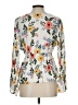 O'Neill Floral Ivory 3/4 Sleeve Blouse Size L - photo 2