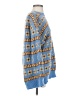 Shein 100% Polyester Print Blue Pullover Sweater Size S - photo 4