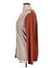 Vanilla Bay Color Block Brown Long Sleeve Top Size XL (estimated) - photo 5