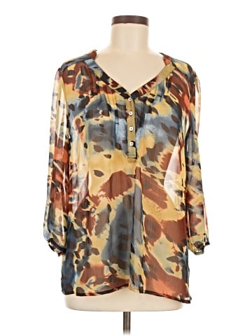 Quintessential 3/4 Sleeve Blouse (view 1)