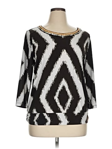 Travelers by Chico's 3/4 Sleeve Top (view 1)