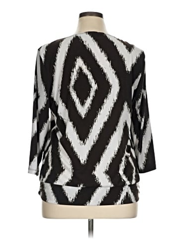 Travelers by Chico's 3/4 Sleeve Top (view 2)